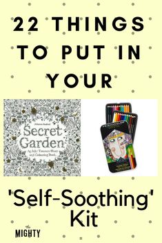 22 Things to Put in Your Self-Soothing Kit | The M…Edit description Work Self Care Kit, Self Care Tool Kit, How To Self Soothe, Calming Kit, Overcoming Setbacks, Comfort Box, Self Care Kit, Lavender Aromatherapy, Care Box