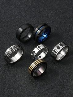 Hollow Ring, Embellished Fashion, Mens Stainless Steel Rings, Edgy Jewelry, Ankle Jewelry, Boys Jewelry, Dragon Ring, Rings Jewelry Fashion, Mens Fashion Classy