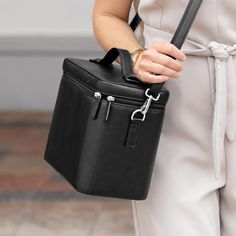 Here’s a compact, portable and versatile organizer that lets you take just about everything you need for a productive day in or out of the office. Crafted in our durable leather alternative, this zip-secure portable caddy fits books, junior-size notebooks, journals, iPad Air or small tablet within its roomy interior—and there’s a removable dividing organizer that holds pens, eyeglasses and office supplies. On your desk, this caddy functions as a perfect organizer, or you can take your essentials Modern Portable Travel Organizers, Rectangular Travel Accessories With Zipper Closure For Organization, Portable Rectangular Travel Organizer Case, Portable Rectangular Travel Organizers, Rectangular Storage Organizers With Zipper Closure, Rectangular Storage Organizer With Zipper, Modern Rectangular Organizers For Everyday Use, Rectangular Storage Organizer With Zipper Closure, Modern Portable Organizers For Everyday Use