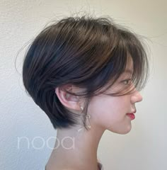 Pixie Cuts For Thick Hair, Kpop Short Hair, Pixie Haircuts For Thick Hair, Cuts For Thick Hair, Haircuts For Thick Hair, Pixie Haircut For Round Faces, Asian Haircut