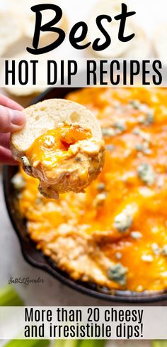 the best hot dip recipe is made with cheesy and irresistible dips it's so good to eat