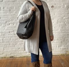 "~Made to order! Please allow 3-4 weeks for production before shipment!~ Handmade black leather hobo bag. Small measures approx 13\" wide and 11\" high from the center. Large measures approx 16\" wide and 12\" high from the center. Short strap measures 20\" Adjustable crossbody strap extends from 23\"-47\" (Measured from the ring attatchments) Lined with a solid canvas with a zippered interior pocket and closes with a nylon coil zipper; black leather tassel pull is included! Hobo bags are design Everyday Leather Hobo Bag With Zipper For Fall, Everyday Hobo Bag With Zipper Closure, Black Hobo Bag For Everyday Fall Use, Fall Everyday Leather Lined Hobo Bag, Fall Leather Hobo Bag, Fall Everyday Hobo Bag With Leather Lining, Everyday Textured Leather Hobo Bag For Fall, Everyday Fall Textured Leather Hobo Bag, Leather Hobo Bag For Everyday Fall Use