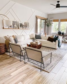 the living room is clean and ready for guests to use it as a focal point