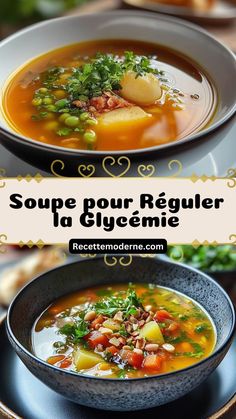 soupe pour reguler la glycemig