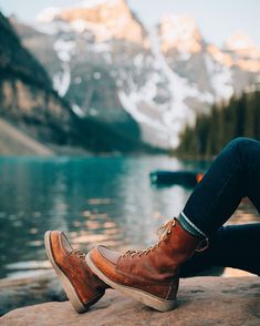 Red Wing Heritage Women on Instagram: “More than just something to wear, your boots become a travel journal as they bring you from moment to moment. 📷: @themandagies…” Canyon Waterfall, Things To Do In Banff, Banff Alberta Canada, Adventure Picture, Adventurous Things To Do, Banff Alberta