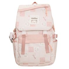 Teens School Backpack Cute Duck College Travel Casual Bag for Girls Women     SIZE: 12 inch X 16 inch X 6 inch(31 X 45 X 17 cm)     MATERIAL: Nylon/Oxford cloth     Color: Blue/Gray/Black/Purple/Pink/Green     Weight: 17.28 Ounces     FREE SHIPPING Pink School Bag With Luggage Sleeve, Kawaii Large Capacity Standard Backpack, Kawaii Rectangular School Backpack, Large Capacity Kawaii Pink Backpack, School Backpack College, Kawaii Pink Rectangular Backpack, Preppy Backpack, Big Backpacks, Student Humor