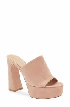 Söfft Tasha Mule (Women) | Nordstromrack Stacked Heel, Mule, Heels, Free Shipping