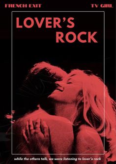 the poster for lover's rock, which features two women kissing in front of each other