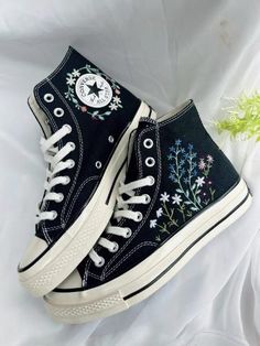 👀 You wanna have this shoes ? ❤️ Please quickly contact us for advice and products. We can custom almost everything as your embroidery requirement! embroidered converse high tops black, embroidered converse high tops diy, embroidered converse high tops white, embroidered converse high tops floral, embroidered converse high tops green, embroidered converse high tops stars, embroidered converse high tops wedding, embroidered converse high tops brown, embroidered converse high tops yellow Daisy Garden