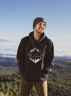 Made from my original nature illustration, this super cozy heavy blend unisex hoodie keeps away cold, providing superior comfort. A perfect fit for everyone, it will instantly become an irreplaceable statement item. - Classic fit - 50% Cotton; 50% Polyester (fibre content may vary for different colors) - Medium fabric (8.0 oz/yd² (271.25 g/m - Sewn in label - Runs true to size -- SIZE AND FITS -- - Please check the size charts in the photos carefully before you place your order. - TIP: If unsure Outdoor Fleece Hoodie With Graphic Print, Graphic Print Hoodie Sweatshirt For Outdoor, Outdoor Graphic Print Fleece Hoodie, Winter Adventure Crew Neck Hoodie, Winter Adventure Hooded Hoodie, Adventure Winter Hooded Hoodie, Winter Adventure Graphic Print Sweatshirt, Winter Adventure Graphic Sweatshirt, Outdoor Hooded Hoodie With Graphic Print