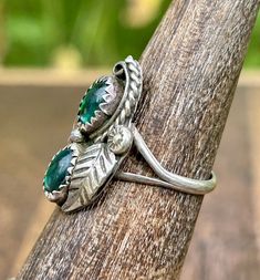 Sterling Silver Green Gemstone Ring  Native American Jewelry Retro 70s Handmade  | eBay Green Gemstone Ring, Etsy Gift Ideas, Retro 70s, Green Gemstones, Beautiful Gifts, American Jewelry, Native American Jewelry, Gemstone Ring, Sterling Silver Ring