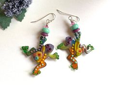 PassionKnots - Etsy Canada Animal Earrings, Enamel Jewelry