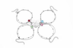 PRICES MAY VARY. 4pc FRIENDSHIP BRACELET GIFTS - best friend BRACELET set is suitable for women, teen girls, little girls and kids. Dainty and Cute BBF jewelry for you and your best friend, let her know that you are Best Friend Forever | best friend BRACELET,friendship BRACELET,bff BRACELET for 4 girls,best friend BRACELET for 4 girls,best friend gifts for kids,,friendship bracelets for 4 girls,friendship bracelets for women,bbf bracelet for 4 girls. BEST FRIENDS BRACELET FOR 4 GIRLS - Each set Friendship Bracelets For 4, Personalized Heart-shaped Party Bracelet, Best Friend Bracelets For 2, Mother Daughter Bracelet Set, Bracelet Bff, Bff Bracelet, Girls Friendship, Friends Bracelet, Bff Matching