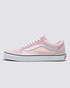 Old Skool Shoe Vans Shoes Fashion, Cute Vans, Vans Store, Pink Vans, Kawaii Shoes, White Shoe, Cute Nike Shoes, Skate Shoe, Cute Nikes