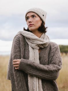 Women's Cable Knit Cardigan – Cozy Earth Classic Alpaca Sweater For Winter, Winter Alpaca Soft Knit Sweater, Knit Scarves For Cold Weather, Winter Cozy Soft Knit Cardigan, Cozy Soft Knit Cardigan For Cold Weather, Soft Knit Cashmere Beanie For Fall, Warm Scarves For Cold Weather In Fall, Warm Scarves For Fall Cold Weather, Warm Scarves For Fall And Cold Weather