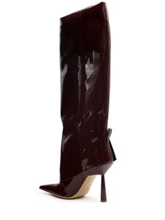 100mm ros31 faux leather tall boots - Gia Borghini - Women | Luisaviaroma 2023 Wishlist, Gia Borghini, Leather Tall Boots, Ski Accessories, Black Boots Tall, Tall Leather Boots, Mule Sandals, Flat Espadrilles, Swim Accessories