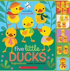 five little ducks sticker book