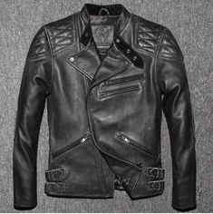 the skull jacket is a wardrobe must-have. it has become a great classic! with its fitted cut and aged look, this skull leather jacket Harley will be perfect with a t-shirt, slim jeans, and boots. Greeting to you Panhead lovers, are you looking for a new jacket to wear when you ride your beautiful Harley? well then this amazing skull leather jacket harley is ideal for your case, it has an original design where the zipper closes to the side giving you one hell of a look, get the attention of all t Fitted Leather Jacket For Urban Adventures, Fitted Rocker Outerwear For Motorcycling, Punk Style Fitted Biker Jacket For Winter, Fitted Moto Outerwear For Urban Adventures, Casual Fitted Leather Jacket For Motorcycling, Edgy Fitted Leather Jacket For Motorcycling, Fitted Biker Leather Jacket, Fitted Biker Leather Jacket For Urban Adventures, Rocker Leather Jacket For Streetwear In Winter