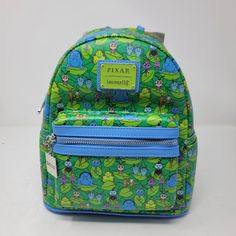 Brand New And No Flaws What You See Is Exactly What You Will Be Receiving Green Disney Travel Bag, Disney Green Travel Bags, Disney Green Backpack, Green Disney Backpack, Green Disney Bags For Everyday Use, Green Disney Style Bags For Daily Use, Blue Fun Backpack For Travel, Fun Blue Travel Backpack, Fun Blue Backpack For Travel