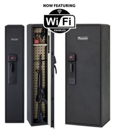 Hornady Security RAPiD Safes offer the quickest, most dependable access to your firearm while providing unmatched security from unauthorized users using patented RFID technology. The SQUARE-LOK organizing system allows gun racks (included) and other SQUARE-LOK accessories to be mounted in numerous configurations to maximize storage. Hornady Security LED lights, magnetic hooks, hygrometer and dehumidifiers are all compatible (sold separately). WIFI CONNECTIVITY KEEPS YOU INFORMED Keep tabs on you Hidden Safe Ideas, Peg Wall, Magnetic Hooks, Hidden Safe, Rfid Technology, Portable Safe, Rfid Tag, Maximize Storage, Dehumidifiers