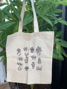 Organic tote bag, aesthetic bag, screen printing design in slate color Slate Color, Tote Bag Aesthetic, Printing Design, Screen Printing Designs