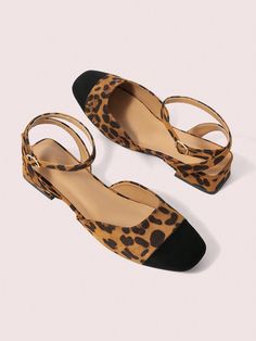 Women's Fashion Leopard Print Flat Square Toe Mary Jane Ankle Strap Square Toe Flats, Casual/Travel Fall Multicolor Fashionable        Women Shoes, size features are:Bust: ,Length: ,Sleeve Length: Square Toe Mary Jane, Square Toe Flats, Casual Work Shoes, Mary Jane High Heels, Leopard Print Flats, Mesh T Shirt, Casual Flat Shoes, Fall Shoes, Casual Flats