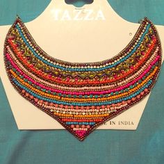 Multicolor statement necklace No earrings pretty statement piece Jewelry Necklaces Trendy Multicolor Festive Jewelry, Festive Multicolor Trendy Jewelry, Multicolor Festive Jewelry For Summer, Statement Piece Jewelry, Earrings Pretty, Statement Bib Necklace, Bib Necklace, Womens Jewelry Necklace, Statement Pieces