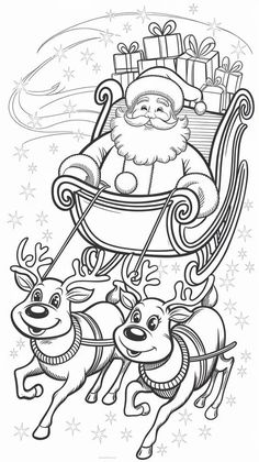 13 Adorable Christmas Coloring Pages For Kids Disney Worksheets, Christmas Coloring Printables Free, Christmas Coloring Printables, Santa Coloring, Kids Christmas Coloring Pages, Christmas Coloring Pages For Kids, Santa Claus Pictures, Festive Activities