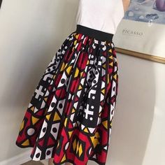 PATCHWORK African Printed Fabric Midi Skirt 100% Wax Cotton | Etsy Ankara Short Skirt, Skirt African Print, African Maxi Skirt, Short Maxi, Ankara Skirts, Skirt Circle, Ankara Short, African Print Skirt, African Print Clothing