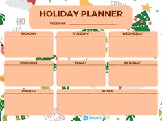 Feeling a bit overwhelmed with holiday planning? We've got you covered! 🙌🏼 Check out this holiday planner that's sure to reduce your anxiety and keep things organized. Happy holidays! 🎅🏼✨ #HolidayPlanningMadeEasy Holiday Planner, Holiday Planning, Health Services