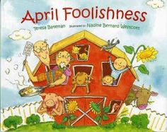 an image of the front cover of a children's book, apr foolishness