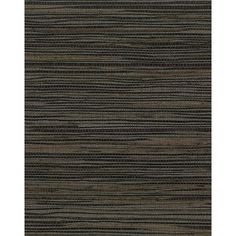 an area rug with black and brown stripes