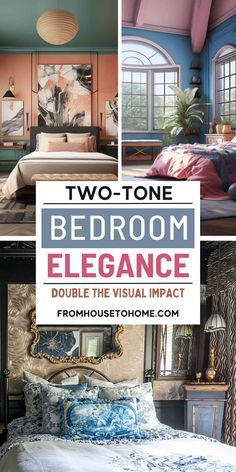 two - tone bedroom elegance double the visual impact from housetohome com cover