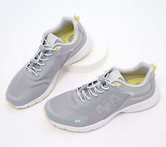 When you need to go the extra mile, these Sky Walk Swift sneakers deliver the comfy features you need (memory foam insole, compression-molded insole) so you can walk around the block a few more times in supportive style. From Ryka. Comfortable Low-top Walking Shoes With Gel Cushioning, Sporty Trail Running Shoes With Gel Cushioning, Comfortable Sneakers With Gel Cushioning For Light Sports, Comfortable Gray Running Shoes With Arch Support, Sporty Walking Shoes With Round Toe For Light Exercise, Comfortable Gray Running Shoes With Athletic Fit, Running Shoes With Arch Support For Light Exercise, Comfortable Athletic Fit Gray Running Shoes, Gray Comfortable Athletic Fit Running Shoes