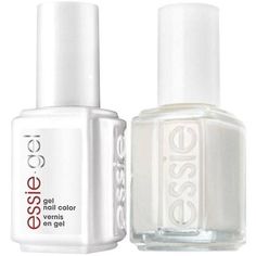 Essie - Gel Color & Polish Duo (#10 - #1551) Brand: Essie Type: Gel Polish Country/Region of Manufacture: United States Essie Gel .42 oz & Matching Lacquer .5 oz Essie 2-in-1 LED gel system. 14 day of first-day-perfect color & shine. All Essie lacquers are DBP, Toluene and Formaldehyde free. Essie Gel Polish, Long Lasting Manicure, Gel French Manicure, Essie Gel, Gel Nail Colors, Professional Nail Art, Gel Lacquer, Nail Art Supplies, Gel Manicure