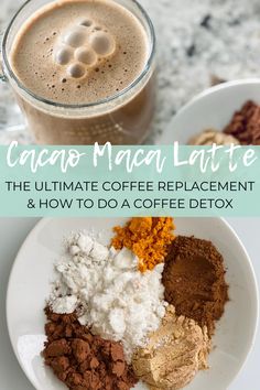 Caffeine Detox, Maca Latte, Coffee Replacement, Coffee Detox, Usa Food, Coffee Alternative, Healthy Coffee