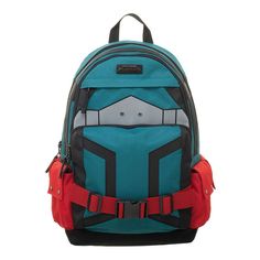 Academia Backpack, My Hero Academia Deku, Laptop Organization, Hero Costumes, Suit Up, Blue Backpack, My Hero Academia Manga