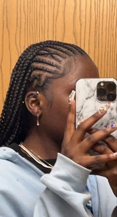 Cornrowed Box Braids, Straight Back Cornrows With Knotless Braids, Cornrow Hairstyles For Back To School, Natural 4c Short Hairstyles Ideas, Crocodile Hairstyles, Braid Hairstyles For Black Women Cornrows, Box Braid With Cornrows, Braided Hairstyles Cornrows Black Women, Cornrows Braids For Black Women 2023