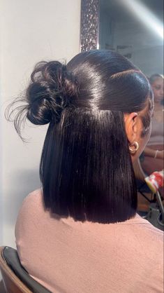 Sleek Ponytail Hairstyles, Frontal Wig Hairstyles, Birthday Hairstyles, Quick Natural Hair Styles, Quick Weave Hairstyles, Quick Braided Hairstyles, A Pony, Hairdos For Curly Hair, Pretty Braided Hairstyles