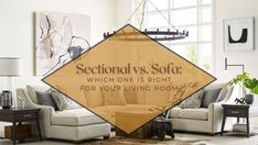 Sofas vs. Sectionals at La-Z-Boy: Which One is Right for Your Living Room? Which Is Better, Novelty Sign, Home Decor Decals, Frame