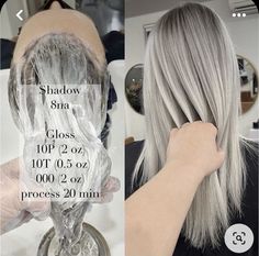 Ice Blonde Hair, Silver Blonde Hair, Ash Blonde Hair