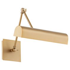 Quorum 411-15-80 Wall Mount - Aged Brass Brass Picture Light, Quorum Lighting, Picture Lights, Iron Lamp, Wall Fixtures, Light Display, Iron Wall, Aged Brass, Picture Light