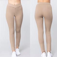 New Nude Solid Color Yoga Activewear Pants: Includes Elastic Waist & Mid Rise Length. Figure-Hugging Fabric That Is Stretchy & Comfortable. Perfect For The Gym, Yoga, Pilates, Running Errands, Casual Wear, Etc. Available In Sizes S-L. Size S (Us 4-6) Size M (Us 8-10) Size L (Us 12-14) Recommended Size: True To Size 68% Rayon 27% Nylon 5% Spandex Item Measurements: Size S Inseam:26" Length:35.5" Hips:32" Rise:8.5" Ships In 3-5 Days Fitted Khaki Bottoms For Loungewear, Fitted Taupe Bottoms For Loungewear, Mid-rise Stretch Beige Bottoms, Beige High-stretch Yoga Pants For Workout, Beige Stretch Mid-rise Bottoms, Tight Beige Yoga Leggings, 4-way Stretch Yoga Pants With Ribbed Waistband, Compressive Beige Leggings For Yoga, Danskin Leggings