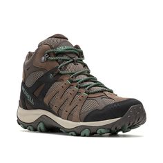 Merrell-Accentor 3 Hiking Boot - Men's Hit the trails with ease in the Accentor 3 hiking boot from Merrell. With waterproofing, cushy EVA detailing, and a sturdy rubber sole, this pair is sure to keep you moving. Rugged Impact-resistant Hiking Boots For Sports, Impact Resistant Rugged Hiking Boots For Sports, Rugged Impact Resistant Hiking Boots For Sports, Rugged High-top Walking Shoes, Rugged Low-top Sports Boots, Rugged Sports Hiking Boots, Durable Brown Waterproof Boots For Sports, Durable Brown Waterproof Sports Boots, Rugged High-top Hiking Boots For Sports