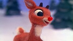 rudolph reindeer nosed red