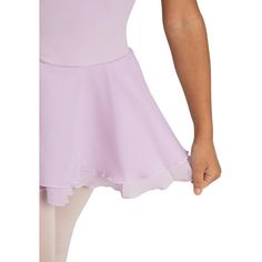 Watch your dancer flow across the floor in the Double Layer Skirt Tank Dress. This tank dress features a full front lining and modestly scooped necklines. Made of a cotton and spandex blend that is soft and resilient, the double-layered skirt will create a classic ballerina feel your rising dancer will love. Available in child sizes only. Double Layer Skirt, Layer Skirt, Layered Skirt, Tank Dress, Double Layer, Dancer, Girls Dresses, Lavender, Spandex