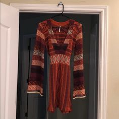 Free People Nwot Free People Sweater Dress, Peter Pan Dress, Mini Tunic Dress, Tiered Ruffle Dress, Womens Shift Dresses, Flowing Dresses, Xs Dresses, Bustier Dress, Mini Sweater Dress