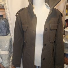 New And Unused Fast Ship Military Trench Coat, Trench Coats, For All Mankind, 7 For All Mankind, Trench Coat, Jackets & Coats, Jackets For Women, Womens Sizes, Women Shopping