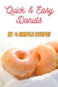 Craving something sweet but short on time? Whip up these effortless homemade doughnuts that are ready in a flash. Perfect for breakfast, brunch, or a spontaneous treat, these doughnuts are light, fluffy, and irresistibly delicious. With simple ingredients and easy steps, you'll have a batch of warm, freshly made doughnuts that taste like they came from your favorite bakery. Whether you prefer classic sugar-coated or a creative twist with toppings, these doughnuts are sure to satisfy your sweet tooth without the fuss. Get ready to impress your family and friends with this quick and delightful recipe. Fluffy Doughnut Recipe, Fluffy Donut Recipe, Fried Doughnut Recipe, Homemade Doughnut Recipe, Doughnut Recipes, Doughnut Recipe Easy, Easy Donut Recipe, Doughnuts Recipe, Yeast Donuts