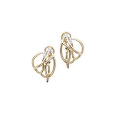 Mattioli Jewelry - Navettes 18K Yellow Gold Diamond Earrings | Manfredi Jewels Gold Jewelry Collection, Jewelry By Brand, Yellow Gold Diamond Earrings, Gold Watch Men, Long Necklaces, 18k Gold Jewelry, Gold Diamond Earrings, Rings Bracelets, Earrings Rings